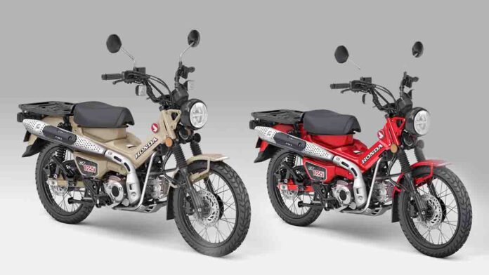 motor bebek trekking Honda CT125