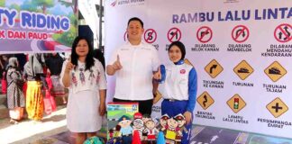 Cetak Generasi Sadar Lalu Lintas Sejak Dini, Astra Motor NTB Hadirkan Fasilitas Safety Riding for Kids di Desa Bengkaung