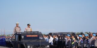 2.678 Personel DikerahkanKapolda NTB Pimpin Apel Ops Mandalika Rinjani 2026 Amankan MotoGP 2.678 Personel DikerahkanKapolda NTB Pimpin Apel Ops Mandalika Rinjani 2026 Amankan MotoGP