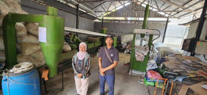 Mesin Pencacah Sampah Bantuan BUMN di Desa Kuta Mangkrak