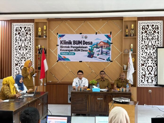 DPMD Gelar Bimtek Akuntabilitas Pengelolaan Keuangan BUMDes