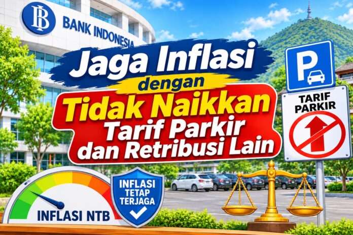 Jaga InflasiBI Imbau Pemda Tunda Kenaikan Tarif Parkir dan Retribusi Lain