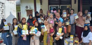 BIZAM Intervensi Gizi 428 Ibu dan Anak di Lombok Tengah
