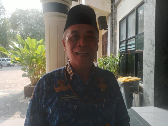 H. Irwan Harimansyah. (EKBIS NTB/cem) Proyek Pasar Cakranegara RampungDisdag Berharap Retribusi Pedagang Meningkat
