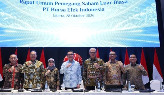 RUPS Pemegang Saham Luar Biasa BEI. (EKBIS NTB/ist) Tahun 2027, BEI Bidik Transaksi Saham Rp21 Triliun Per Hari